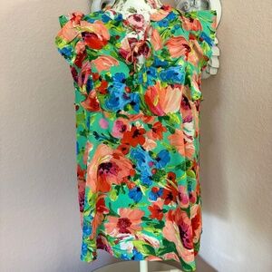 Floral & Ivy sleeveless top